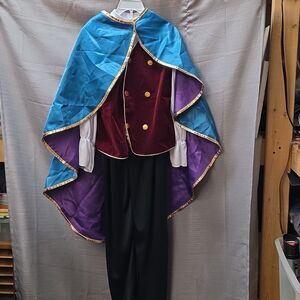 Kids Boys Medieval Renaissance Costume Halloween Victorian Viking Cosplay Dress